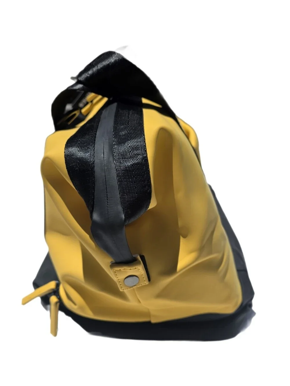 Atley James Bradshaw Travel Duffel Bag Yellow Black Large Gym Weekender NWT